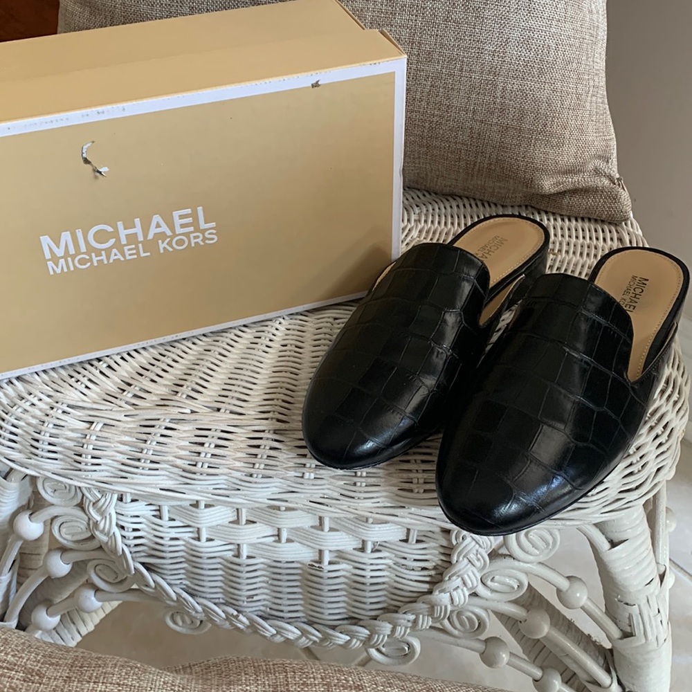 Michael Kors Almond Toe Mules